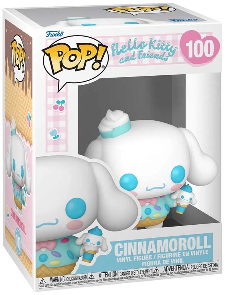 Funko Pop! Hello Kitty Cinnamoroll Ice Cream Vinylfiguur - Multicolor
