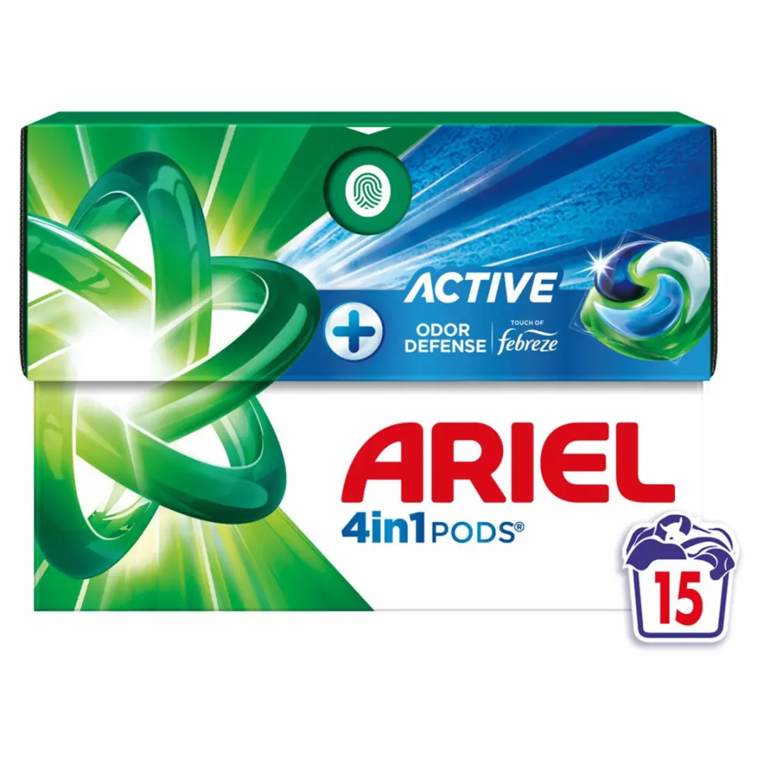 Ariel 4in1 Pods Actieve Geurbestrijding