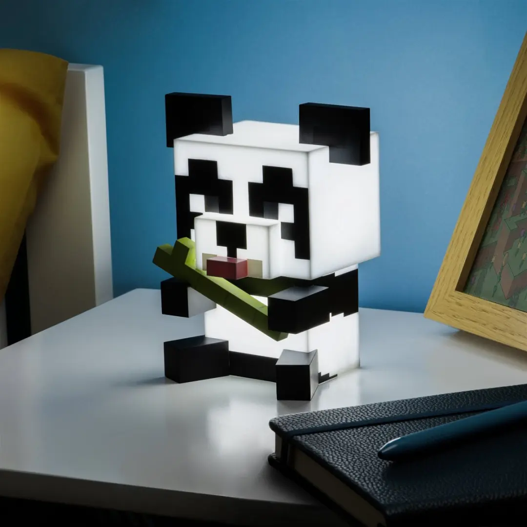 Paladone Minecraft Panda Light - Nachtlamp 1 Lichtpunt - Panda - 3x AAA