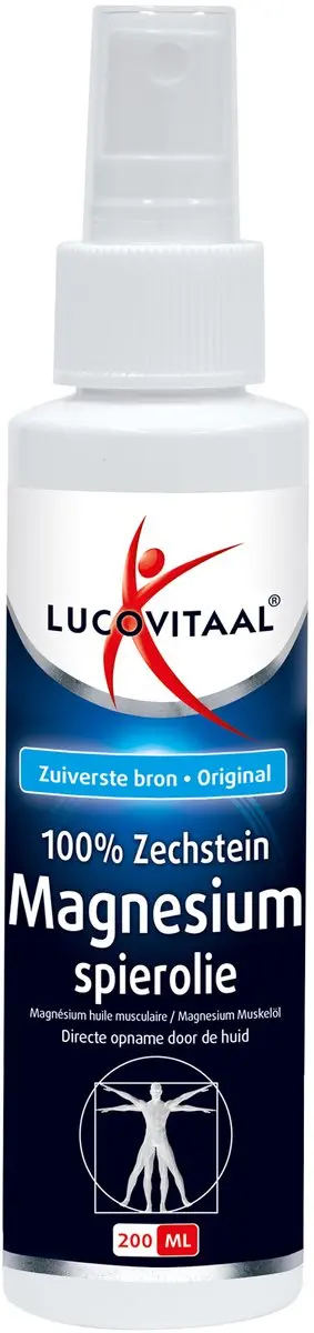 Lucovitaal Magnesium Spierolie Spray 200ml