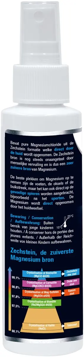 Lucovitaal Magnesium Spierolie Spray 200ml - afbeelding 4 van 4