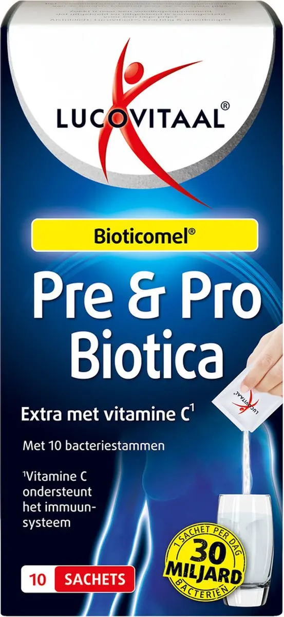 Lucovitaal Pre & Biotica Supplement 10 Sachets