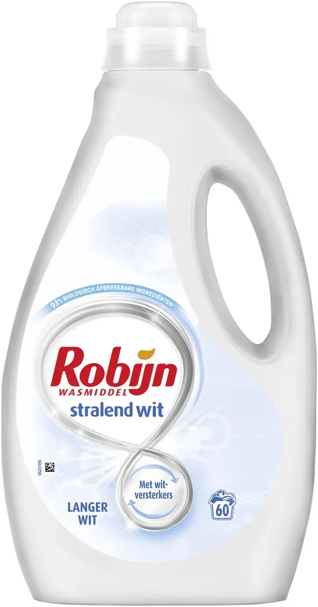 Robijn Vloeibaar Wasmiddel Stralend Wit 3L