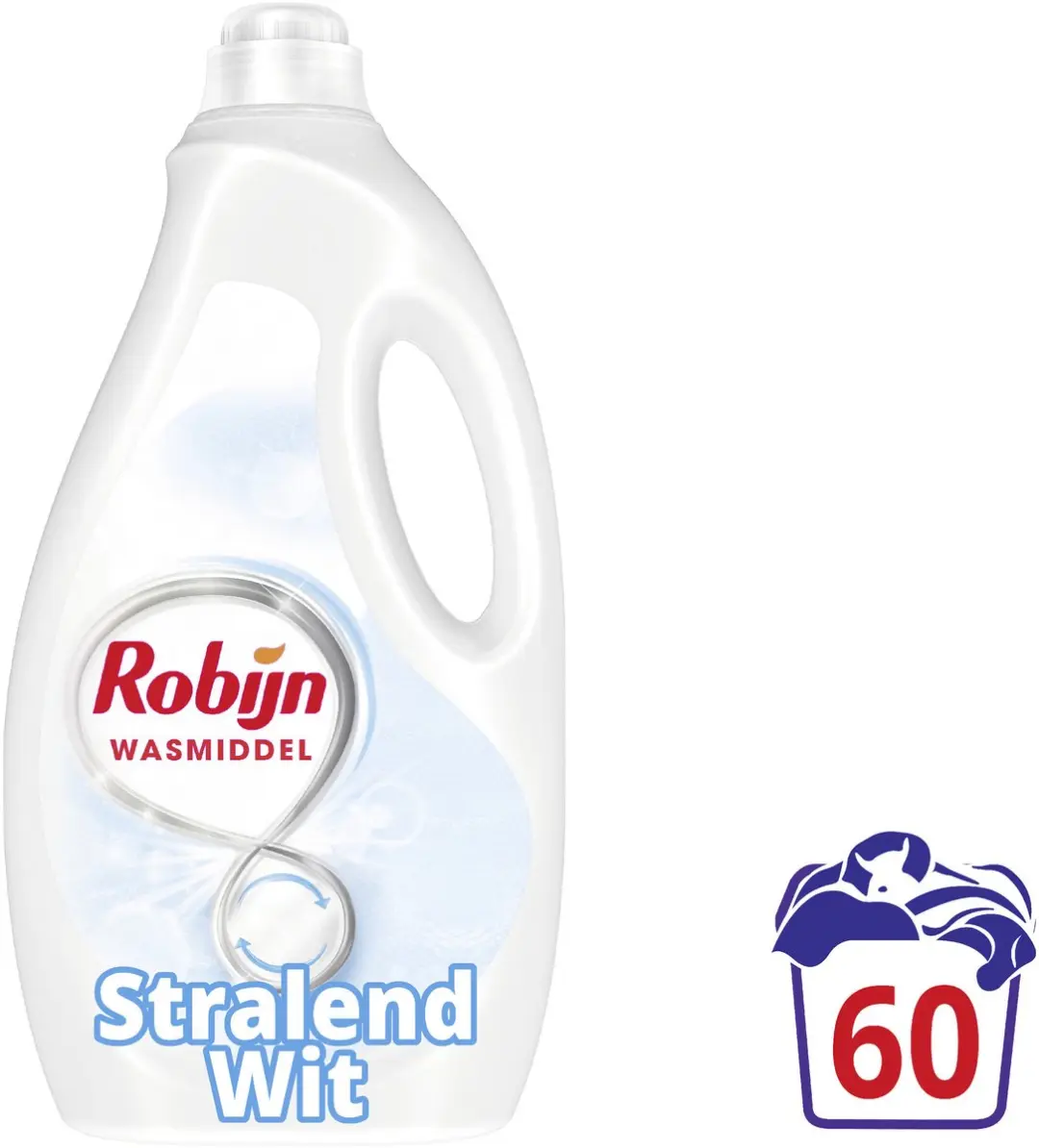 Robijn Vloeibaar Wasmiddel Stralend Wit 3L