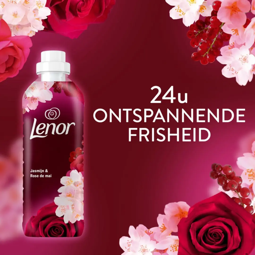 Lenor Wasverzachter Jasmijn & Rose de Mai 882ml - 40 Wasbeurten