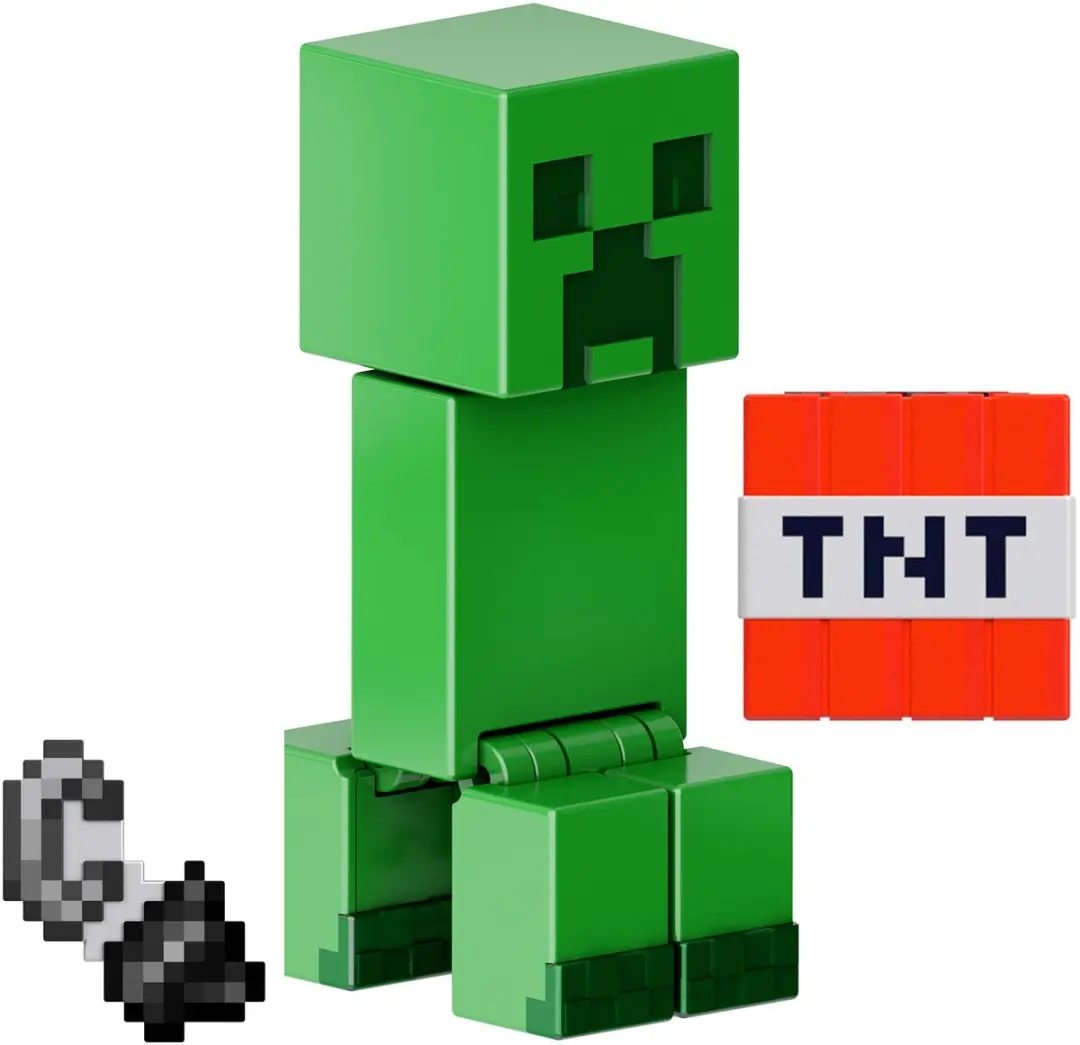 Minecraft Creeper Core Figure JCN29 - Meerkleurig