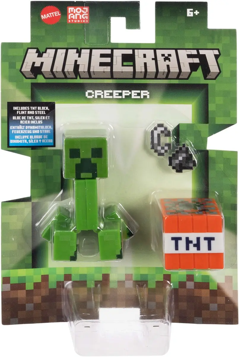 Minecraft Creeper Core Figure JCN29 - Meerkleurig