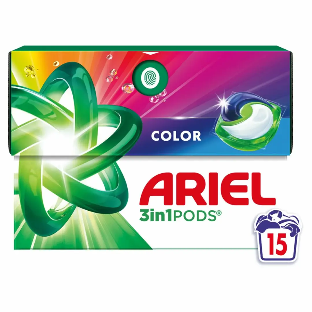 Antikal Ariel 3in1 Color Pods - 15 Stuks