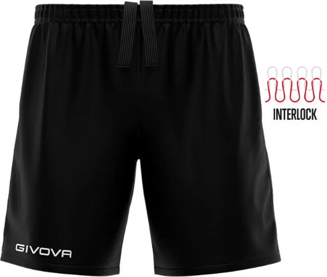Givova Short Capo Sportshort - XXXS Zwart