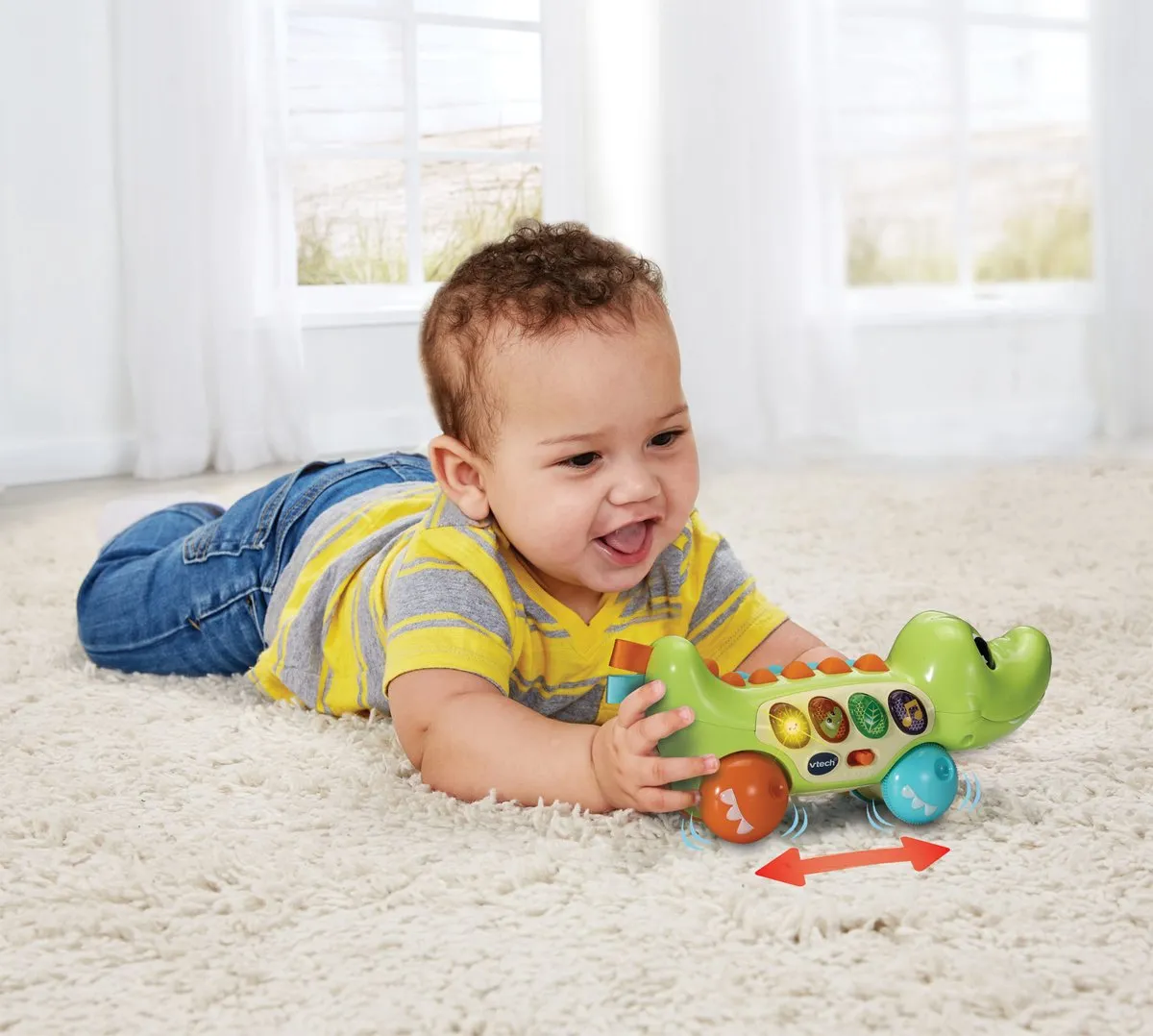 Vtech Baby Dierenvriendjes Krokodil Educatief Speelgoed - Multi