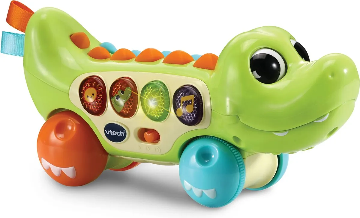 Vtech Baby Dierenvriendjes Krokodil Educatief Speelgoed - Multi - afbeelding 6 van 6