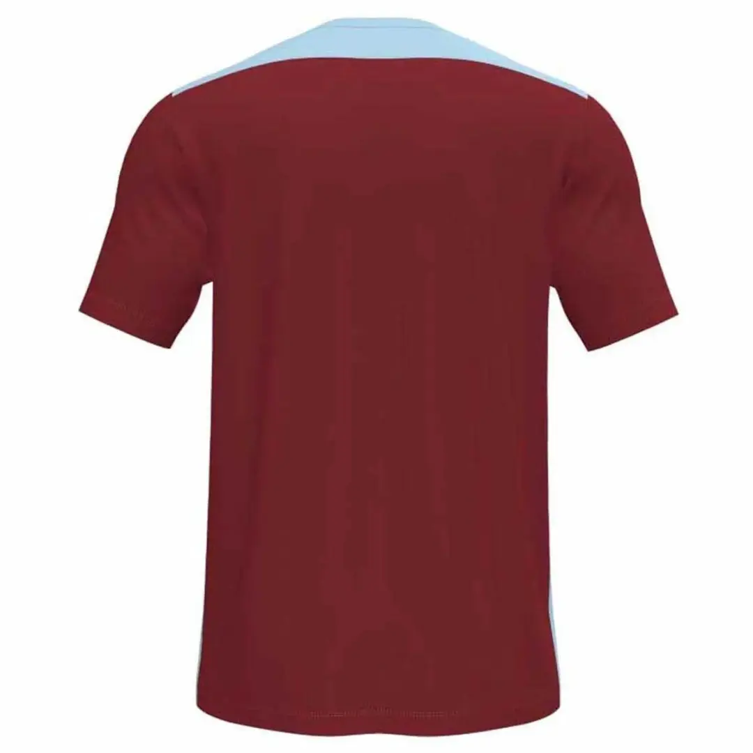 Joma Championship VI Shirt Kinderen - Bordeaux/Hemelsblauw 134