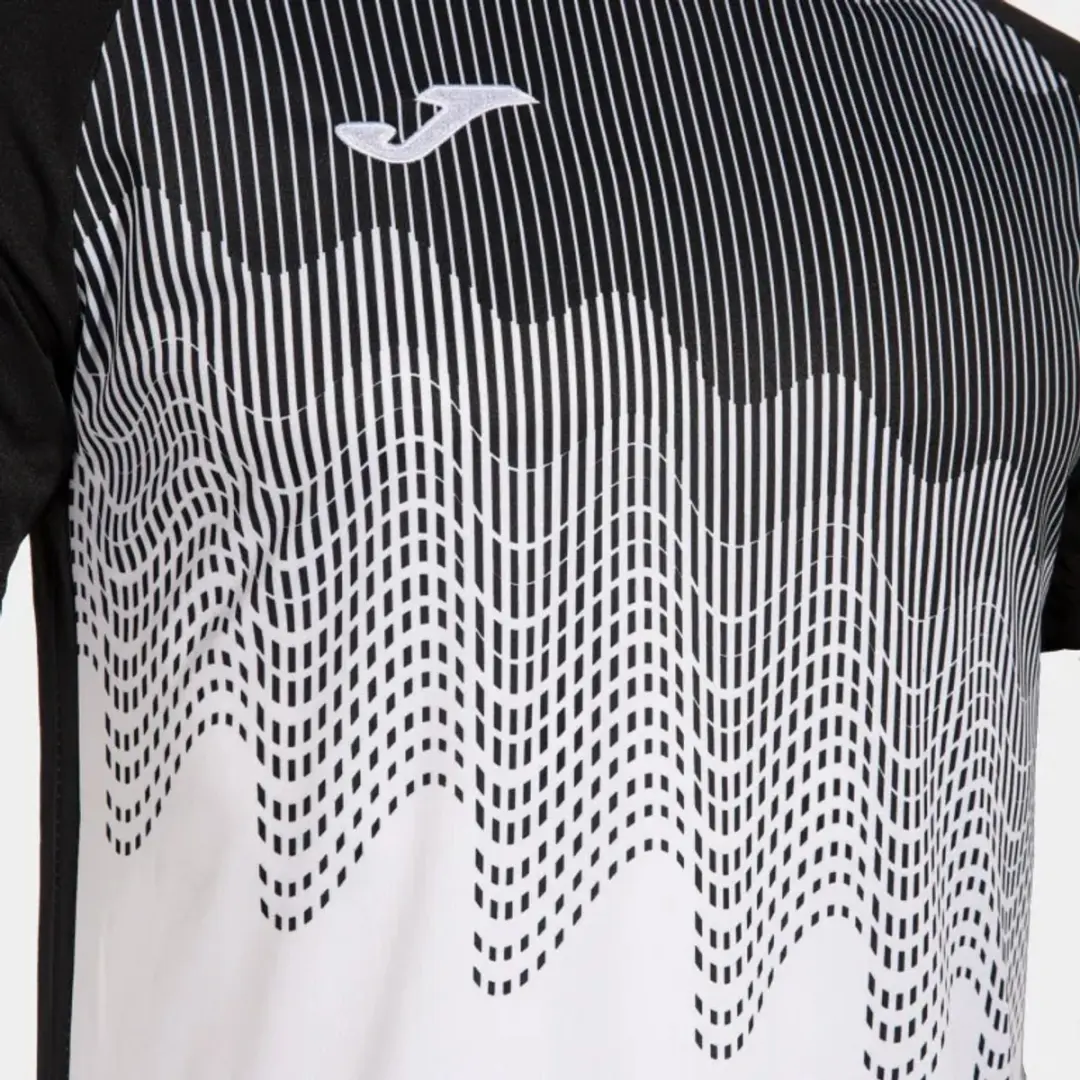 Joma Tiger Vi Heren T-shirt - XS - Wit/Zwart