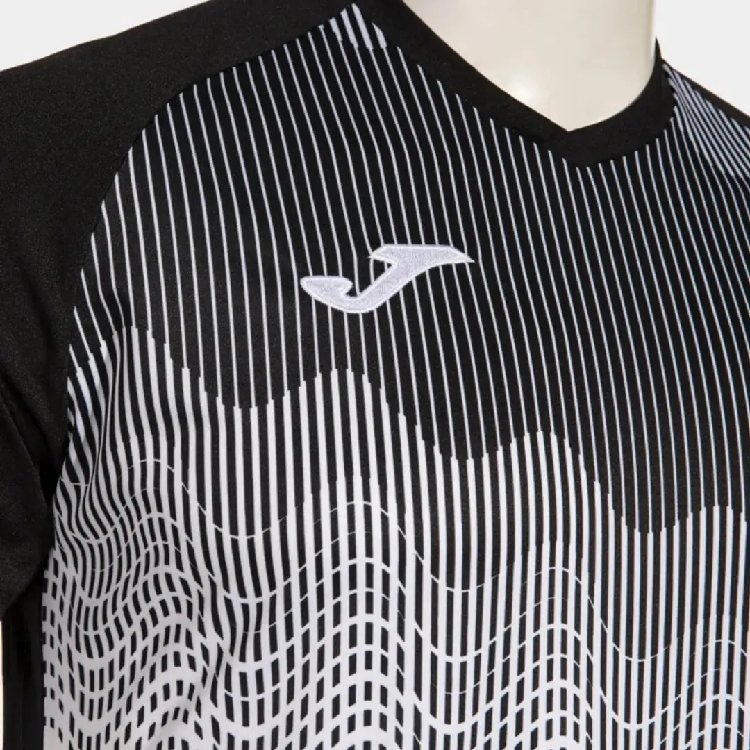 Joma Tiger Vi Heren T-shirt - XS - Wit/Zwart