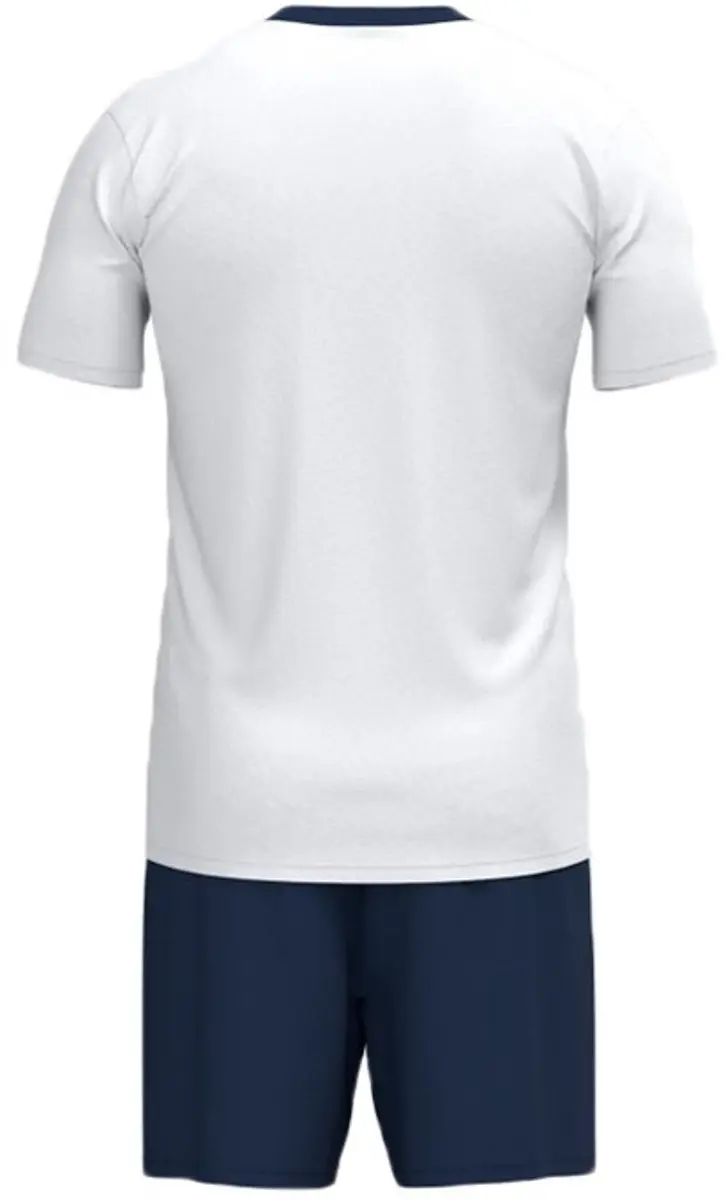 Joma Victory Korte Mouw Set - L - Wit/Navy