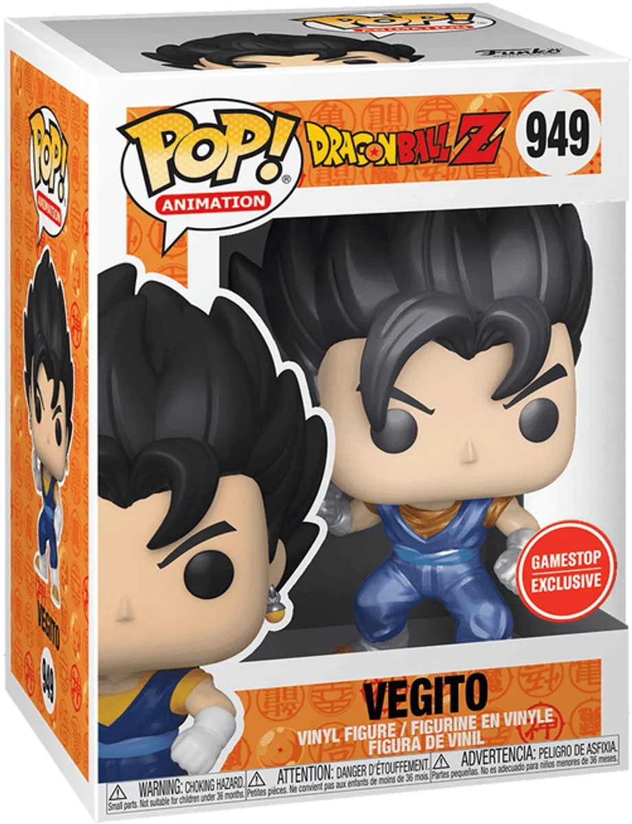 Funko Pop! Dragon Ball Z Vegito #949 Metallic Exclusive - Multi