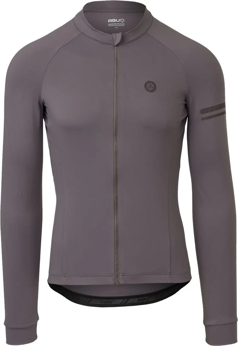 AGU Solid Fietsshirt Lange Mouwen Trend Heren