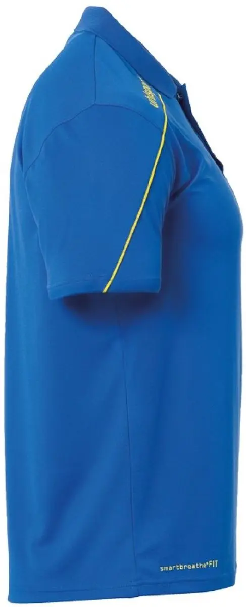 Uhlsport Stream 22 Heren Polo - Royal - Maat S