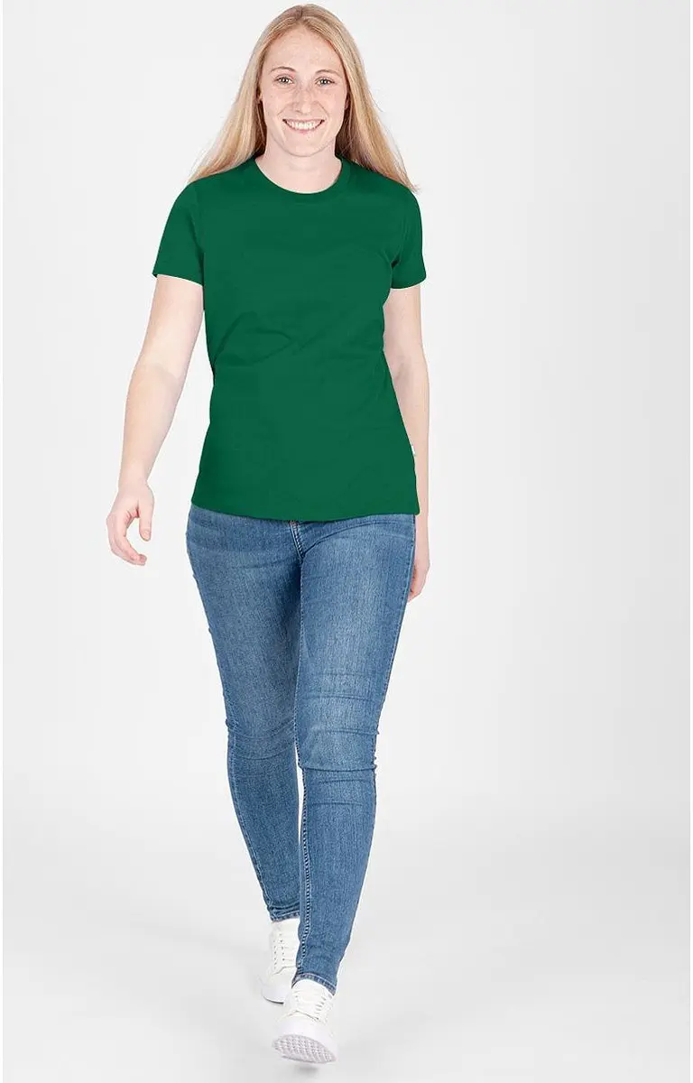 Jako Doubletex T-Shirt Dames - Groen 34