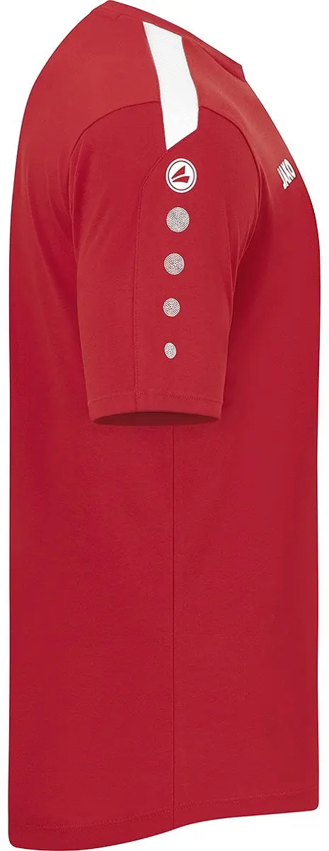 JAKO Power T-shirt Kinderen - Rood - Maat 128
