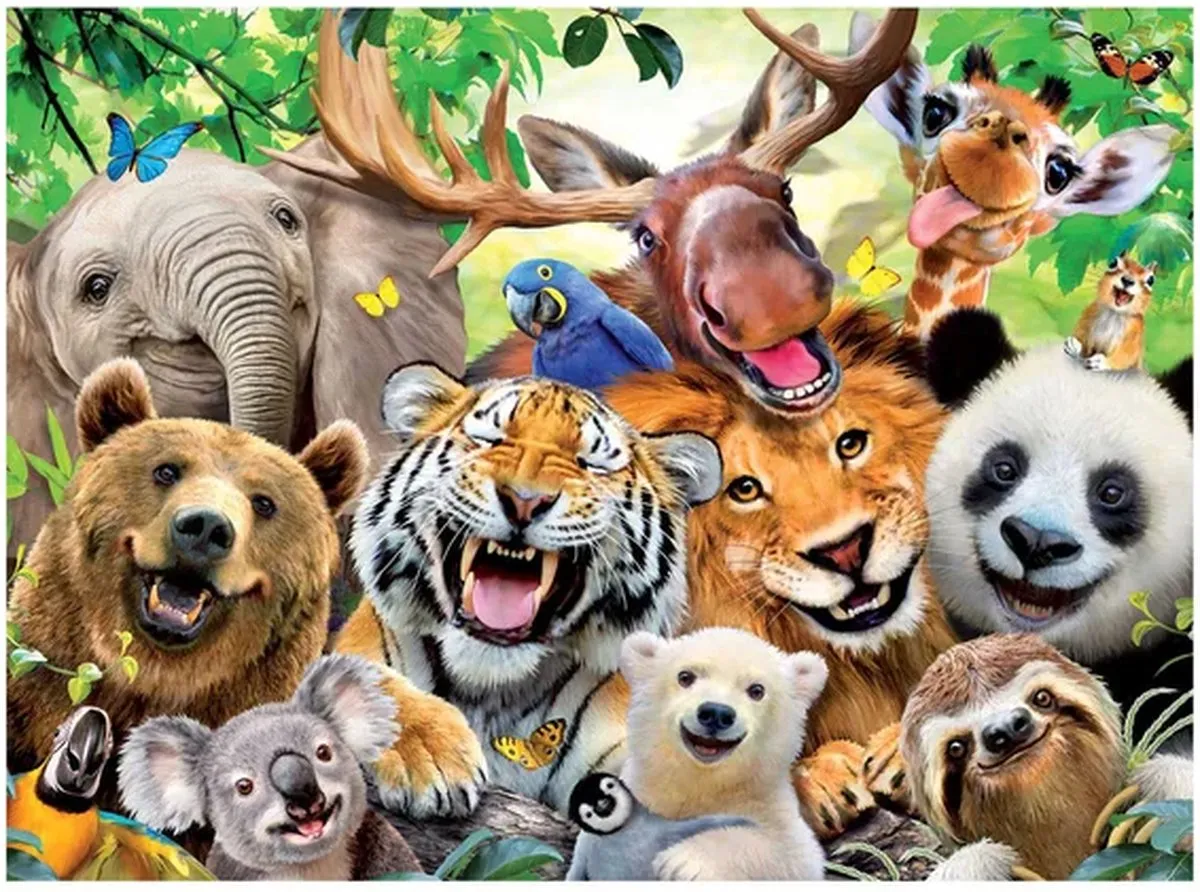 Ravensburger Lachen! Legpuzzel 300 XXL Stukjes - Meerkleurig
