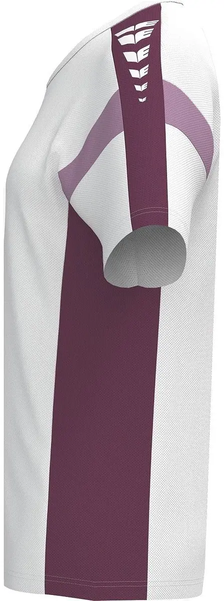 Erima Celebrate 125 T-Shirt Dames - Wit/Burgundy 36