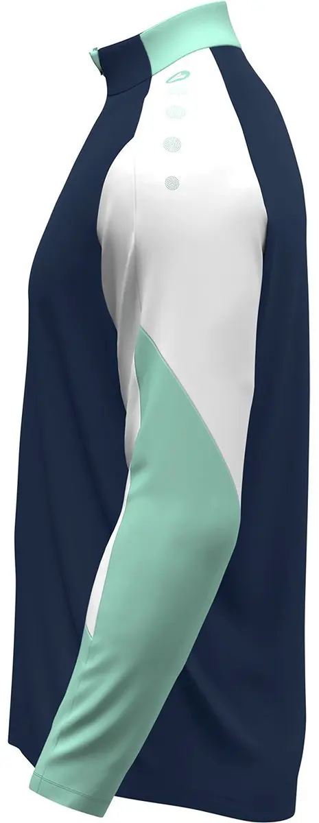 JAKO Dynamic Ziptop Kinderen 140 - Marine/Wit