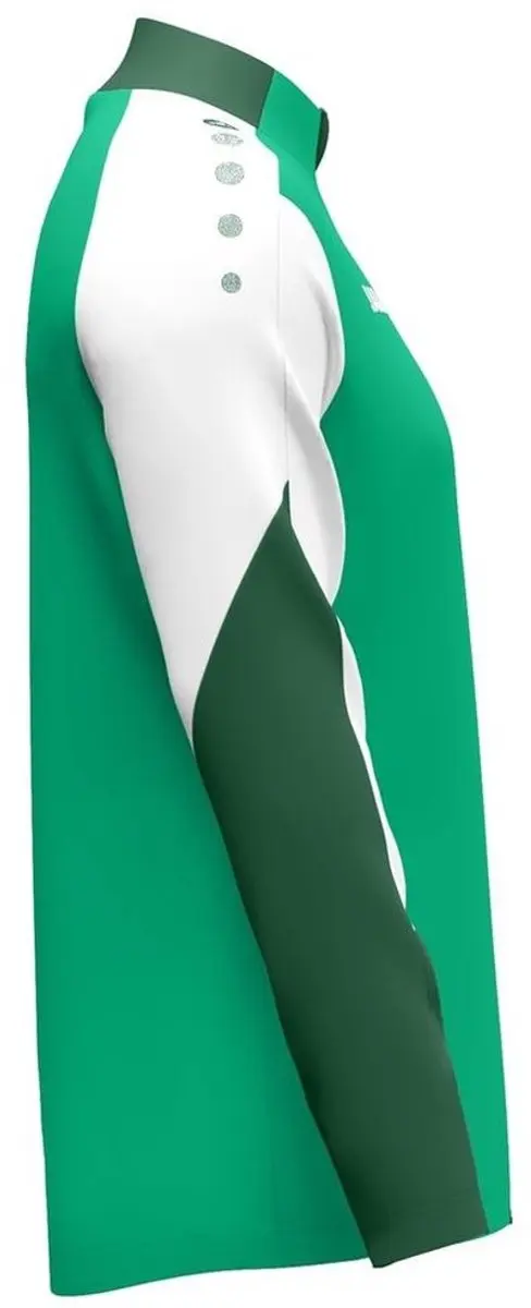 Jako Dynamic Polyestervest Dames XL - Groen/Wit/Donkergroen