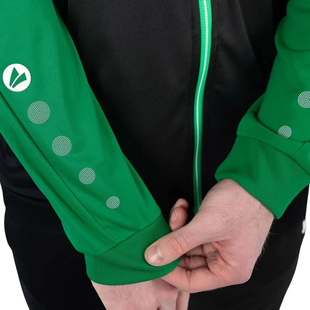JAKO Sonic Polyestervest Heren XXL - Zwart/Groen