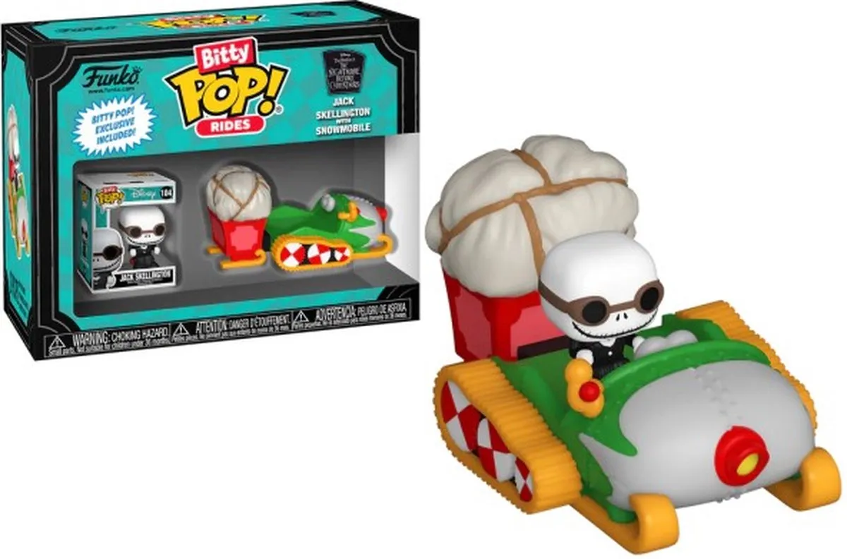 Funko The Nightmare Before Christmas Jack Skellington Bitty Pop! Ride