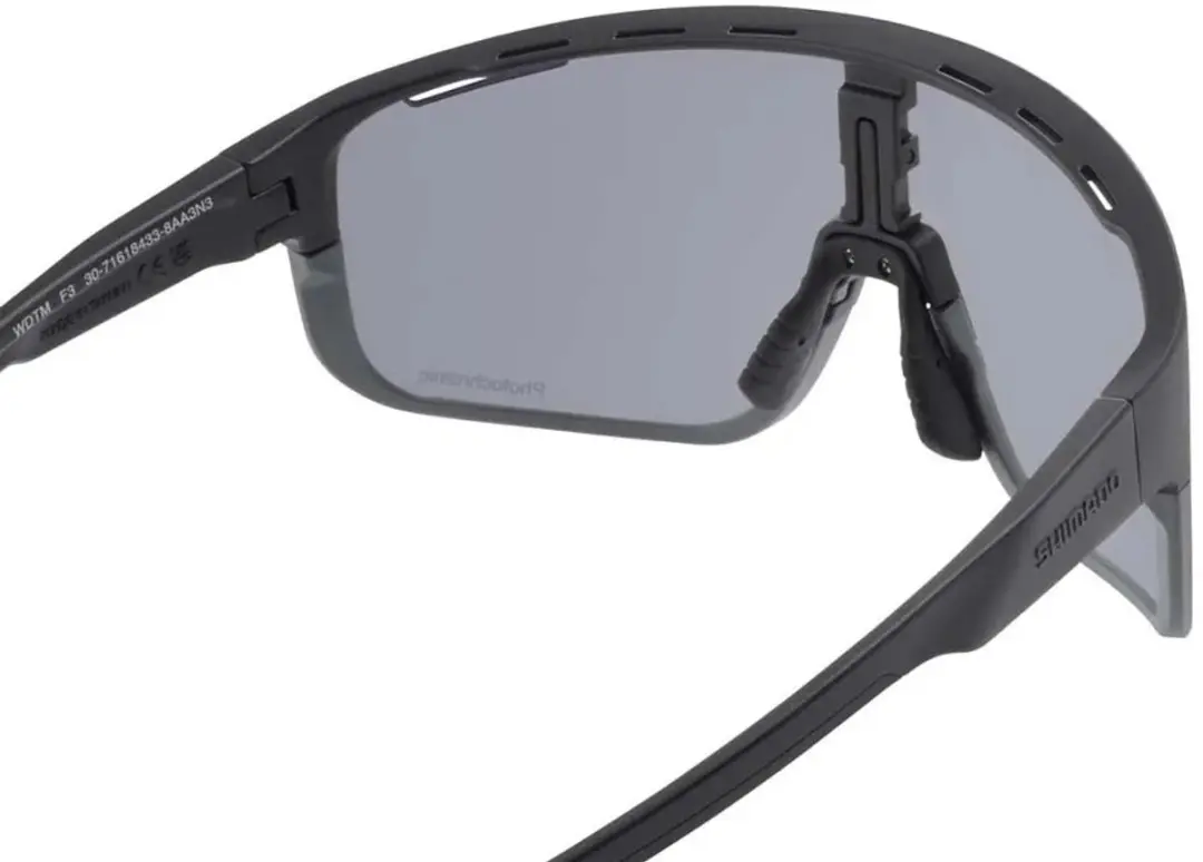 Shimano Pulsar CE-PLSR3 Fietsbril - Photochromatisch grijs - Mat zwart
