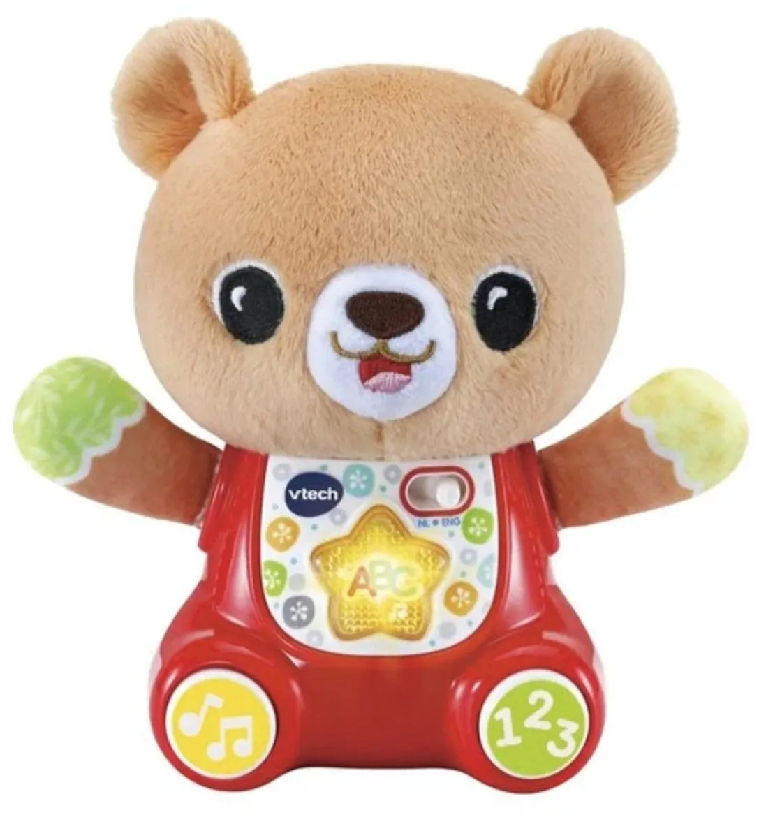 Vtech Baby Speelpret Beertje - Taal & Motoriek - Multi/Rood