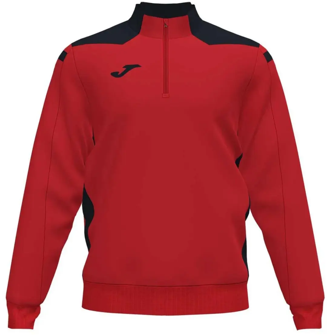 Joma Championship VI Ziptop Kinderjas 104 - Rood/Zwart