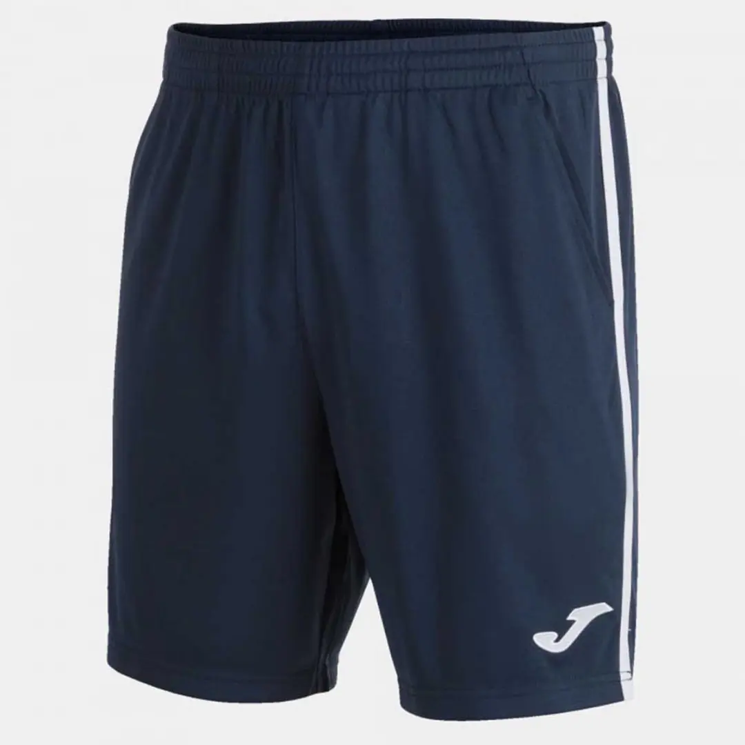 Joma Open III Korte Broek - 4-6 jaar - Dark Navy/Wit - afbeelding 4 van 6