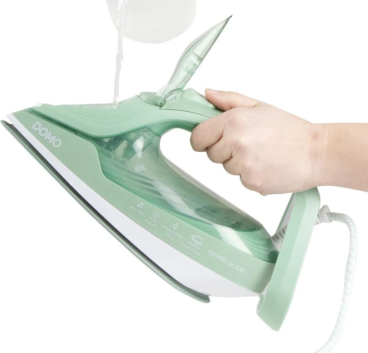 Domo DO7059S Stoomstrijkijzer - 2830W - 400ml - Groen