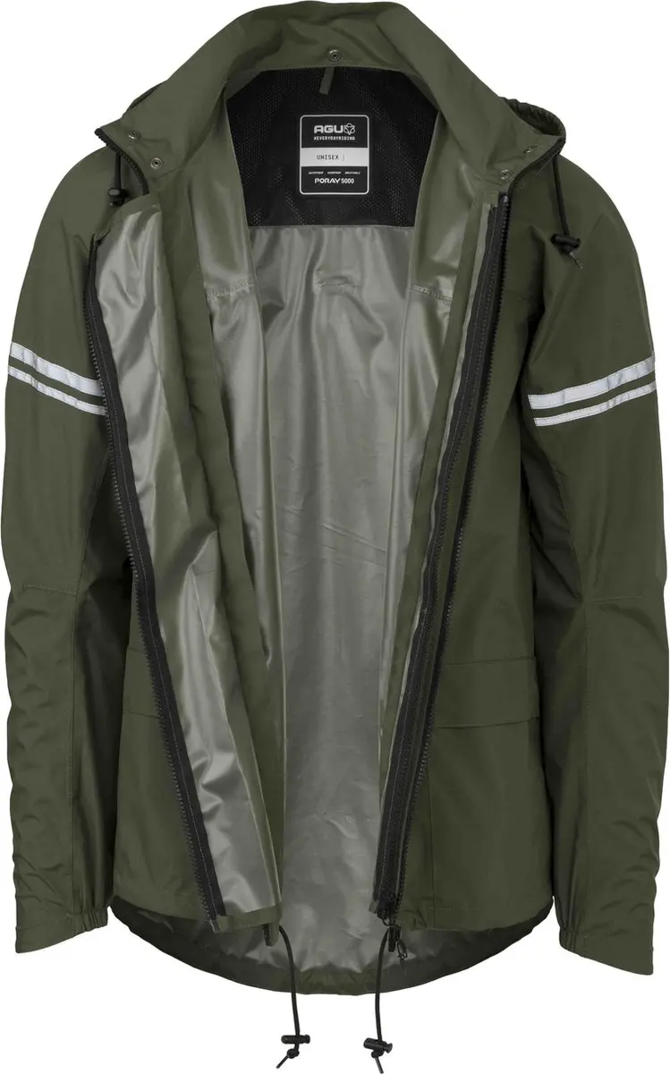 AGU Original Regenjas Essential - Waterdicht 5.000mm - Army Green