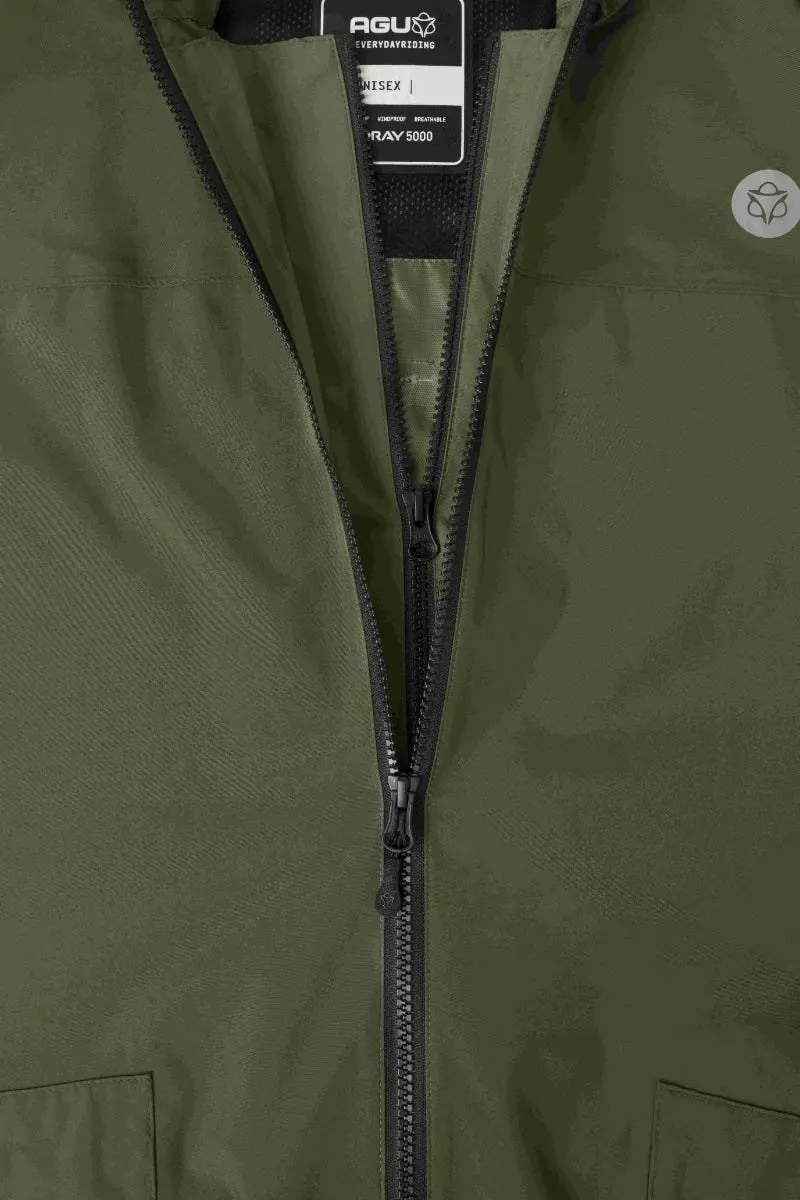 AGU Original Regenjas Essential - Waterdicht 5.000mm - Army Green