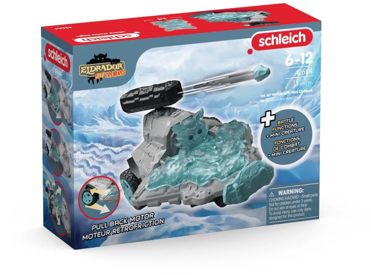 Schleich Eldrador Creatures IJs Straalvoertuig 42664 - Multikleur