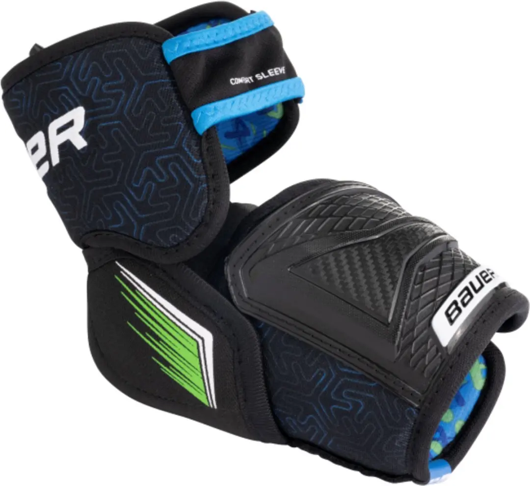 Bauer EP X S24 Elbowpads Junior M - Zwart