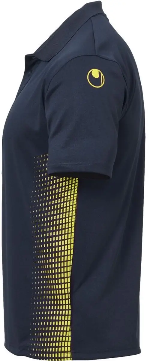 Uhlsport Score Polo Shirt Kind - Maat 140 - Marine-Fluo Geel