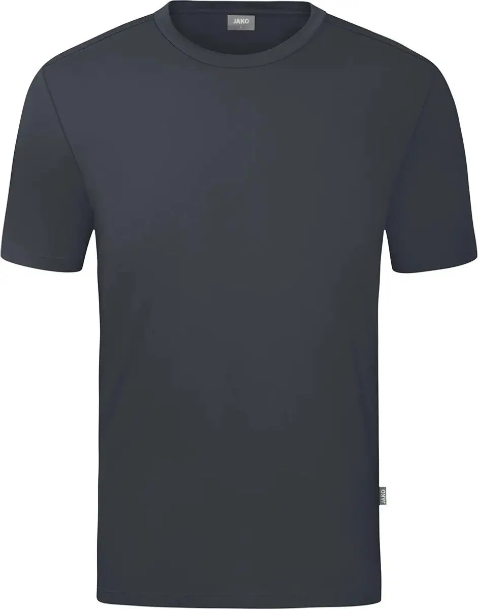 JAKO Organic Stretch T-Shirt Dames - Maat 46 - Antraciet