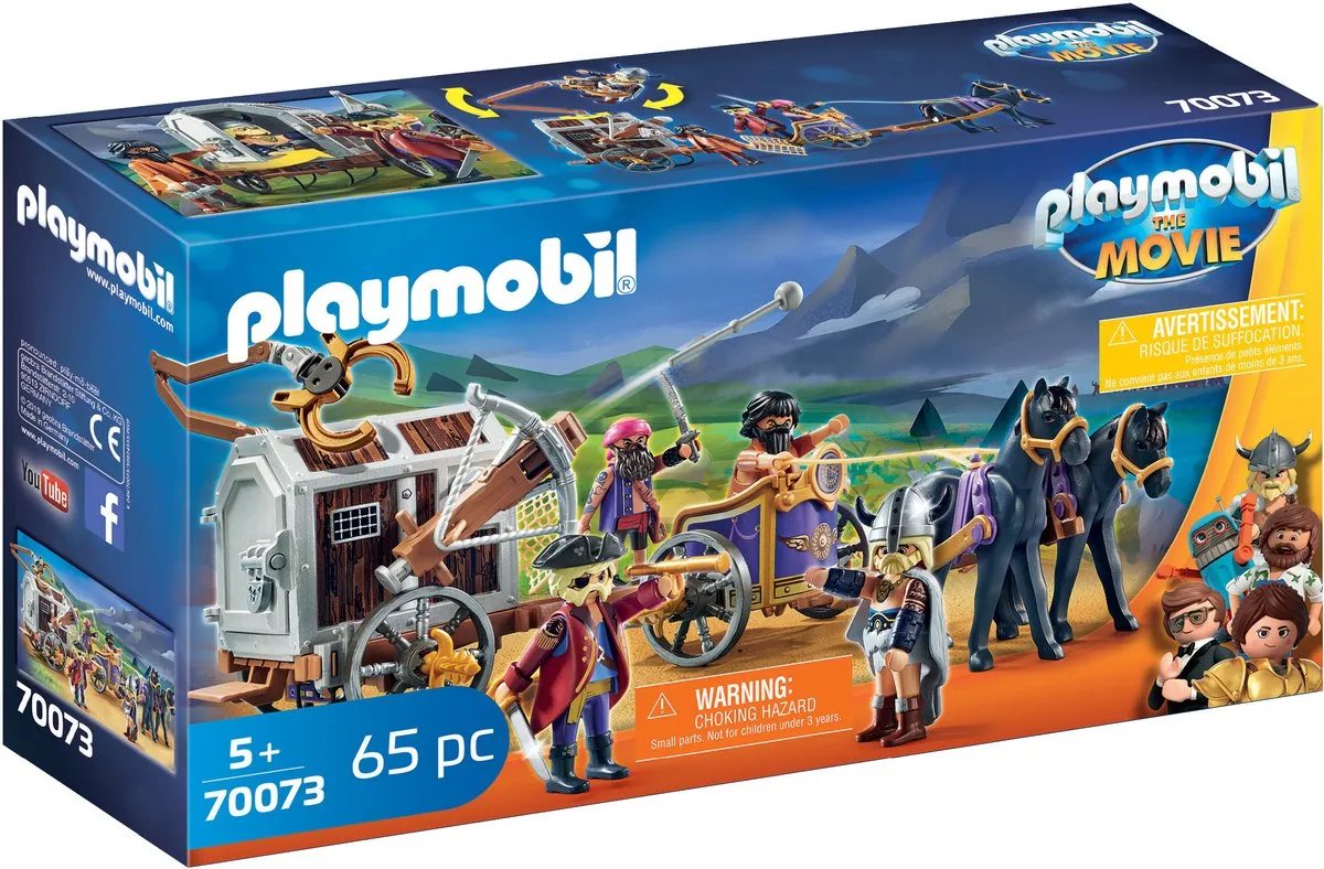 Playmobil The Movie Charlie Gevangeniswagon 70073