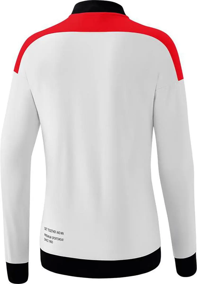 Erima Change Presentatiejack Dames 44 - Zwart/Rood/Wit