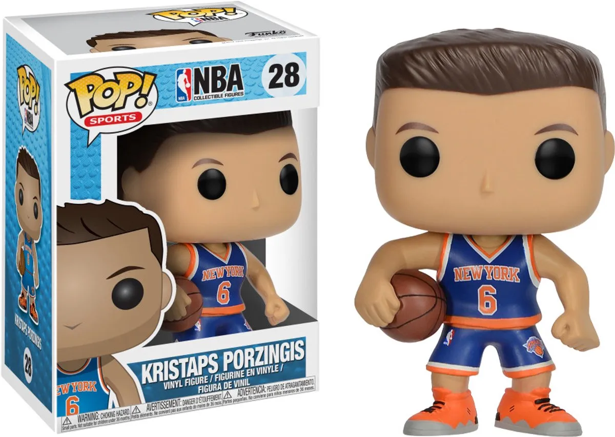 Funko Pop! NBA Kristaps Porzingis #28