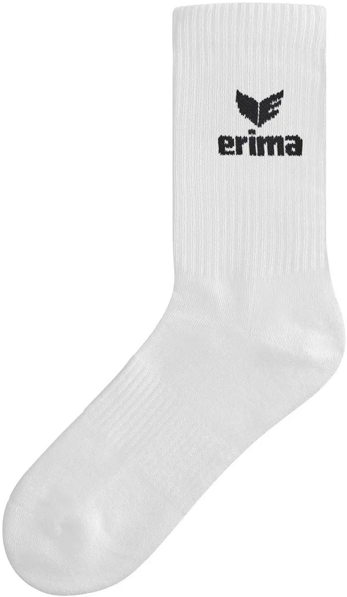 Erima Sportsokken 31-34 - Wit - 3 Stuks