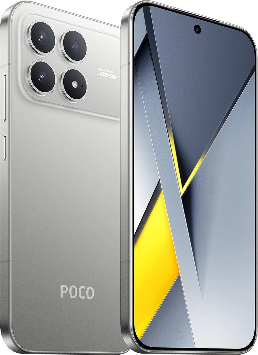 Xiaomi POCO F8 Pro 5G 12GB/256GB Titanium Zilver Dual SIM (Titanium Silver)