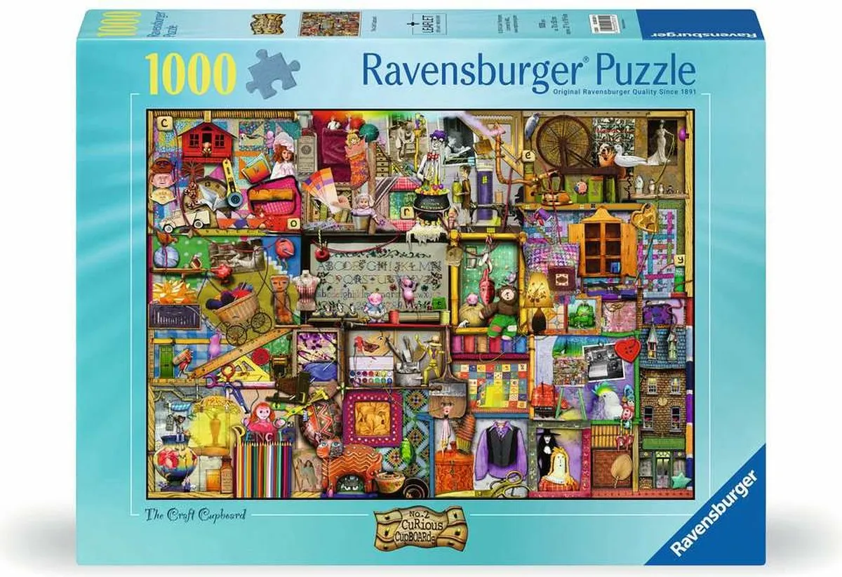 Ravensburger 12000301 Puzzel 1000 Stuks