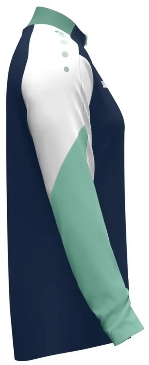 Jako Dynamic Ziptop Dames - Marine/Wit/Munt M