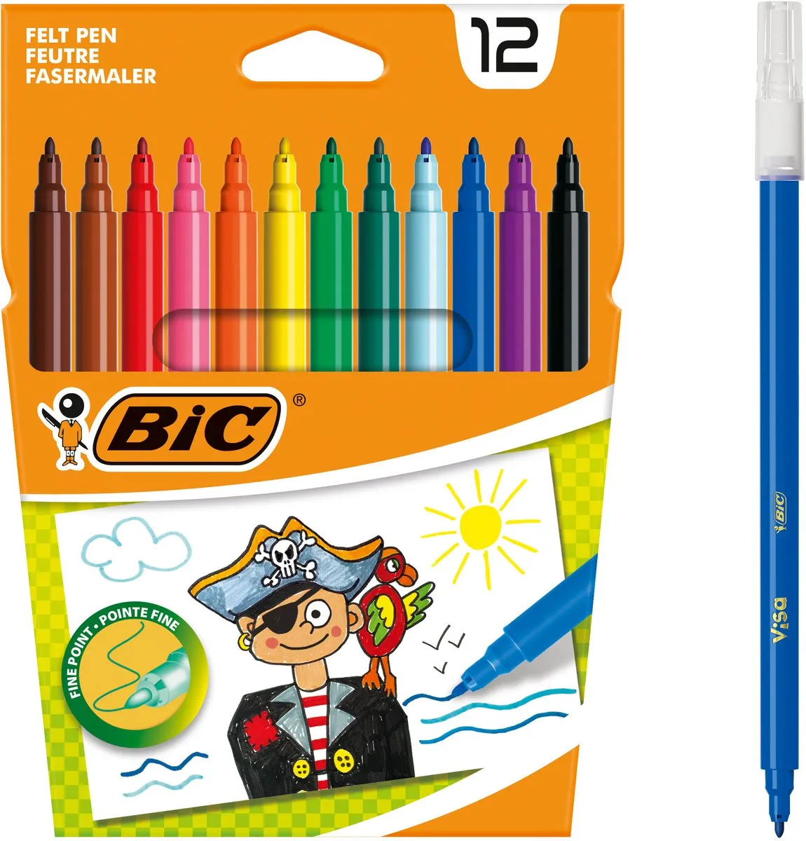 Bic Kids Visa Viltstiften