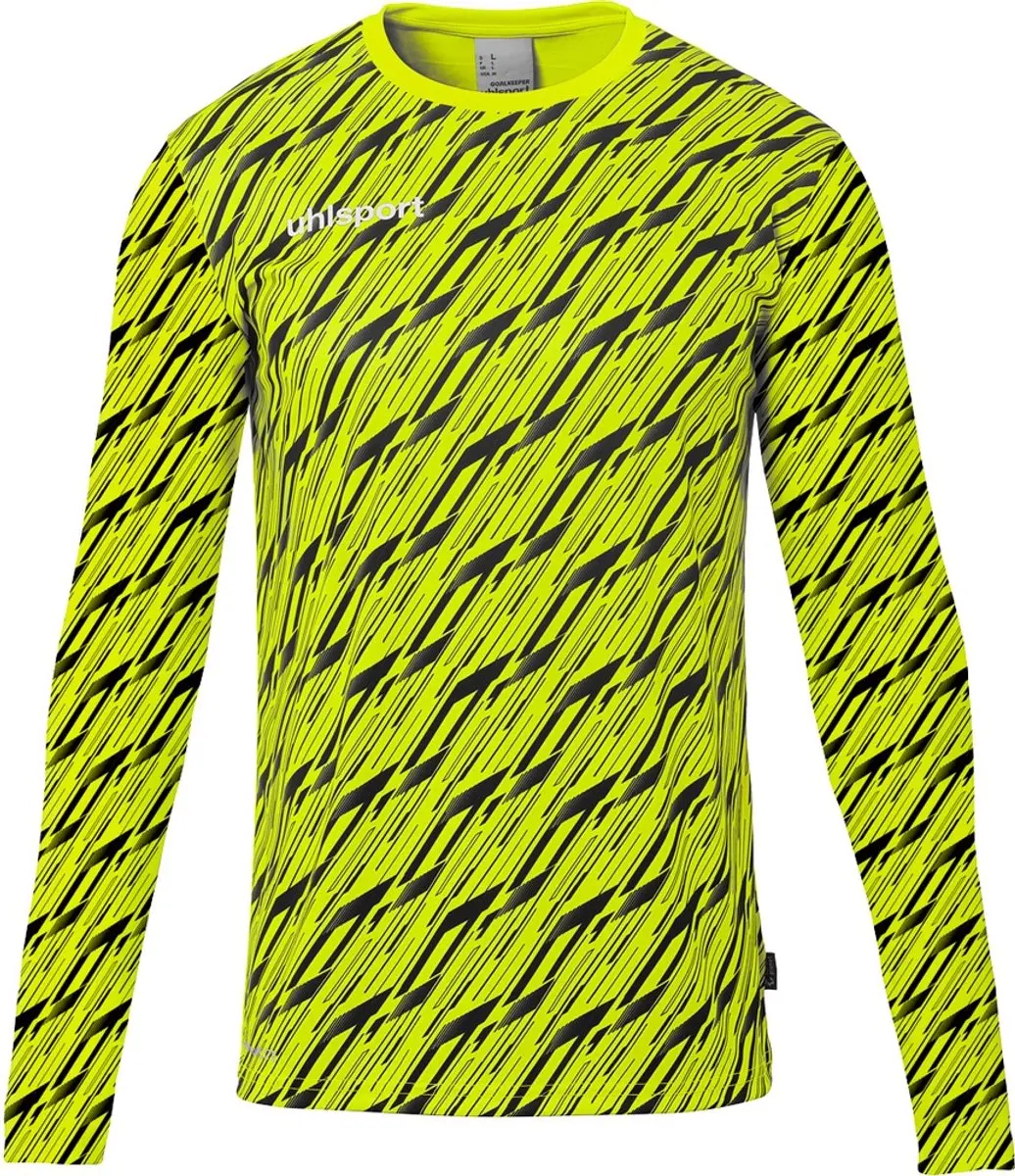 Uhlsport Progressive Keepersshirt - Fluoro Geel/Zwart